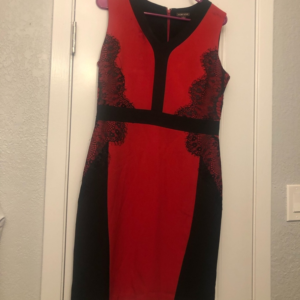 Sexy work to evening dress